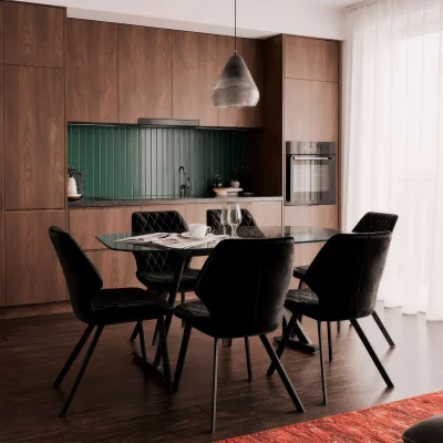 Стул Rafael-R 360, d24 BLACK LUX\черный_3