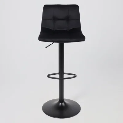 Кресло барное РОЙ GB, Seven 035 черный велюр/черный_12