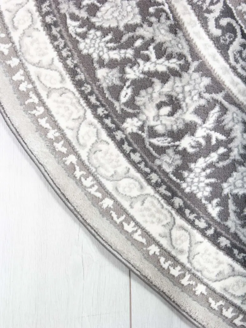 Ковер ARMINA GA007G - GREY / GREY - Круг 2.4 на 2.4_preview_8