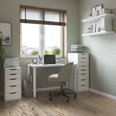 Стол письменный Ингар 2/ТТ, белый, 1400*750*550_2