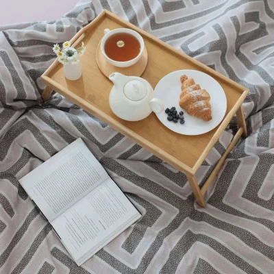 Комплект постельного белья 2СП поплин набивной (серо-коричневый, геометрия 31)_8