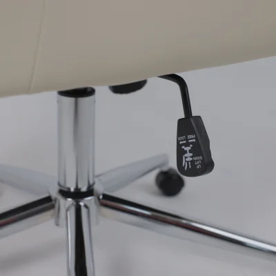 Кресло поворотное BELLA XL chrome, Pegasso крем_16