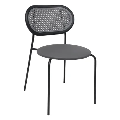 Стул TEO, серый/чёрный фотография