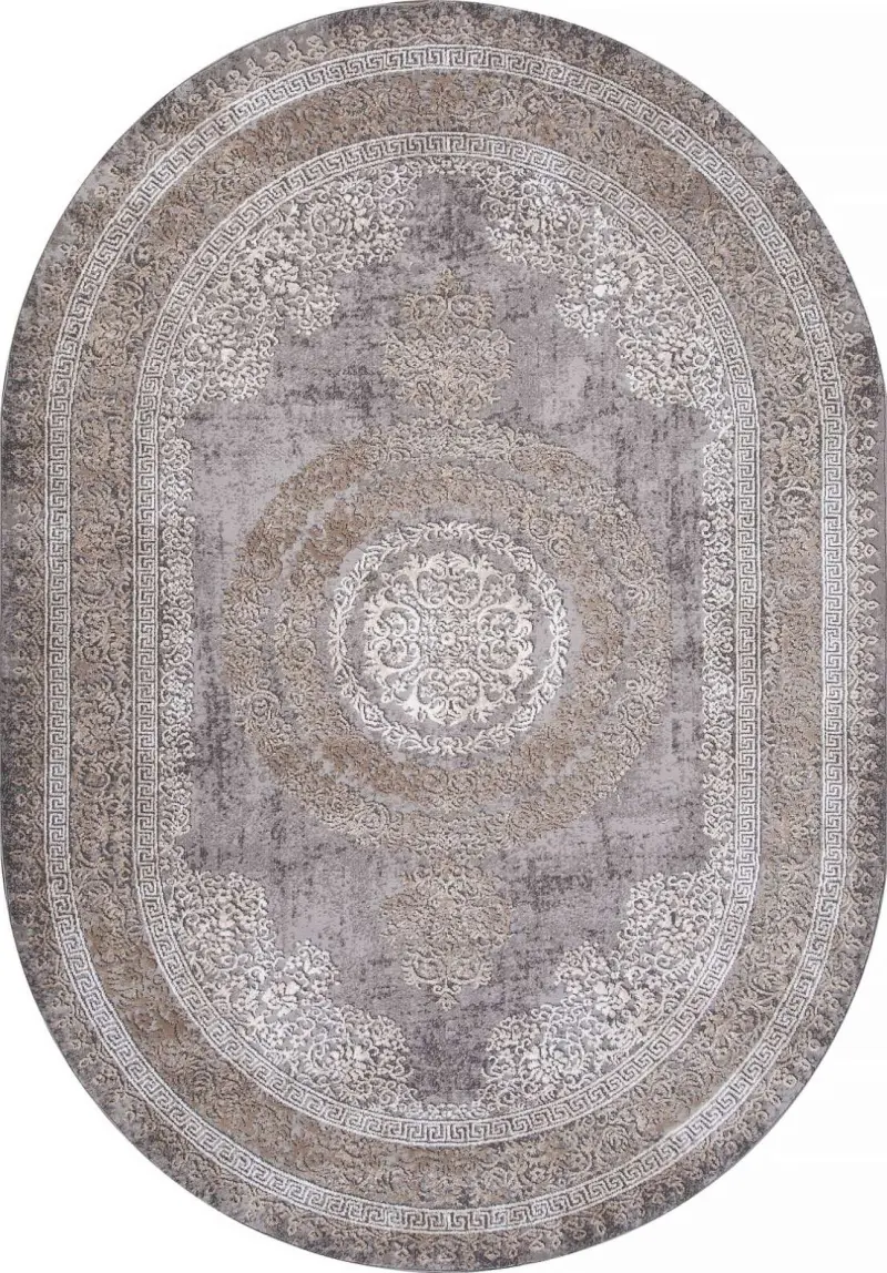 Ковер ARMINA 04073C - GREY / BROWN - Овал 1.6 на 2.3_preview_2