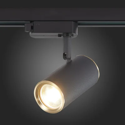 Св-к трек. Черный GU10 1*50W L104xW54xH111 220V Без ламп BASE_2