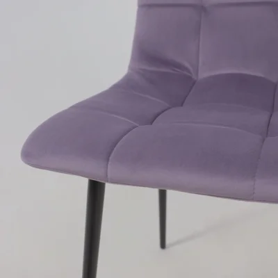Стул AV 406-N, сливовый бархат Confetti plum/черный_15