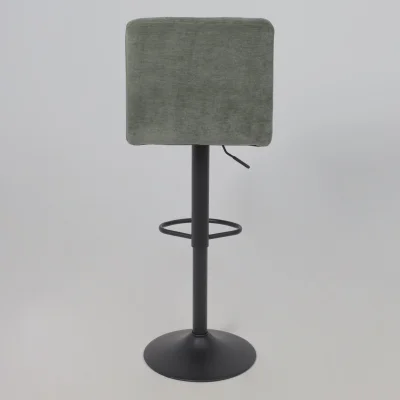 Стул барный LOGOS, темно-зеленый шенилл Ote Canna 352/черный_13