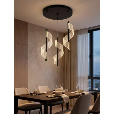 Светильник DEW, потолочный, LED, чёрный_2