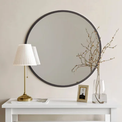 Зеркало подвесное GLOW,600*600, черный_3