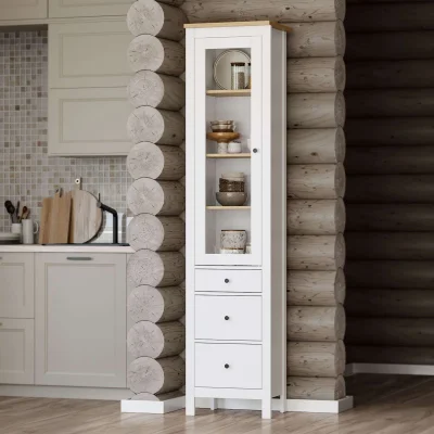 Шкаф с витриной САГА 50 МОРУ, белый/ясень (2.08.16.240.14 RU)_7