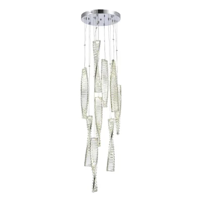 Светильник подвесной ST-Luce Хром/Прозрачный LED 1*99W 4000K ELICA_2