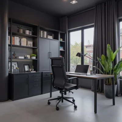 Кресло рабочее INDIGO, черный/черный_9