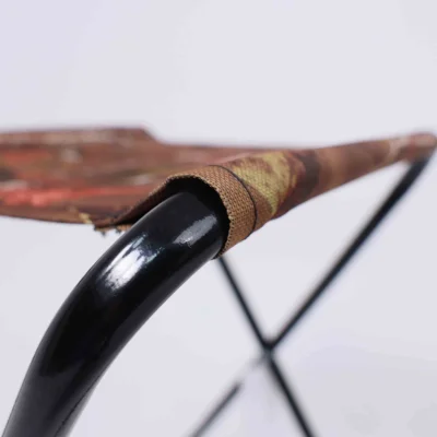 Складной стульчик-табурет без спинки "Пикник-1" с рюкзаком 20 л., 27*30-50cm, черный_7