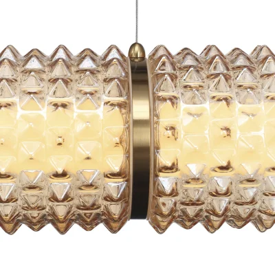 Светильник подвесной ST-Luce латунь/Шампань LED 1*37W 4000K SAGUARO_4