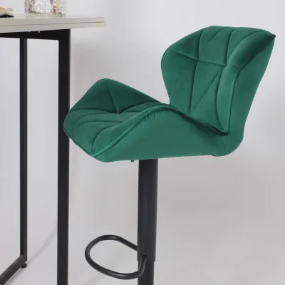 Кресло BERLIN, зеленый велюр HCJ-18/черный_8