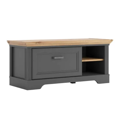 Прихожая "JASMIN", графит+дуб артизан. Комплект №1_4