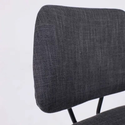 Стул DIXIE, темно-серая ткань/черный_8