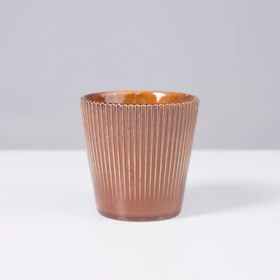 Стакан AURORA, фарфор, каштановый, 200мл_2