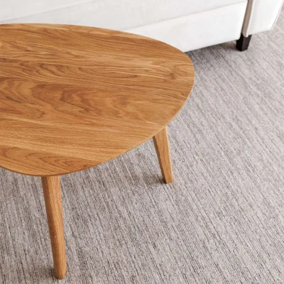 Стол журнальный DROOP-50, дуб натуральный/натуральный_4