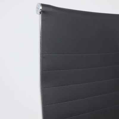 Кресло поворотное EVELIN, экокожа, черный_10