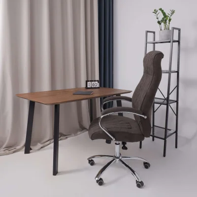 Кресло поворотное STAR, ткань/темно-коричневый_3