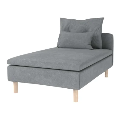 Модуль кушетка Линту Prince Ash, серый фотография