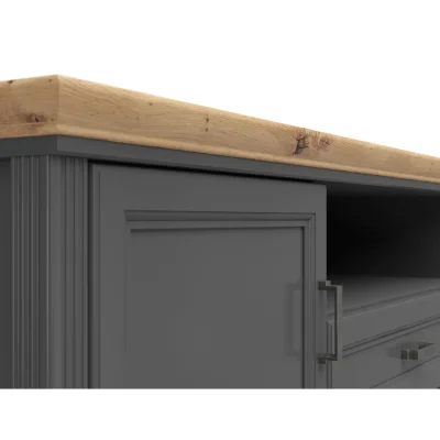 Н.м. "JASMIN" тумба RTV1D1S, к.Графит+Дуб артизан/ф.Графит_4