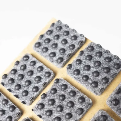 Подкладка самоприлипающая фетровая прорезиненная 20 х 20мм (1упак.=28шт), серая, Folmag_3