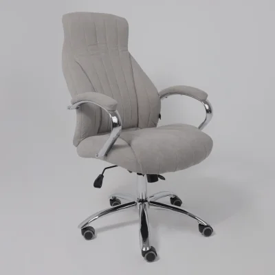 Кресло поворотное MASTIF, ткань/светло-серый_6