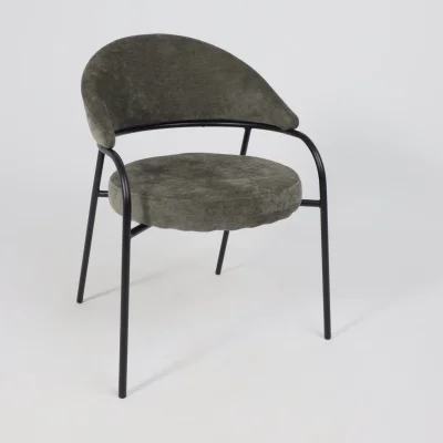 Кресло AV 350, изумрудный шенилл Римини 09/черный_16