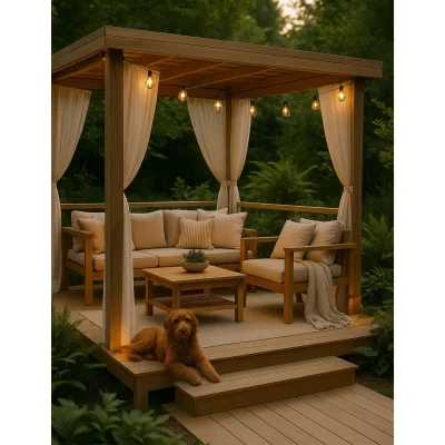 Светодиодная гирлянда AKS тип 1 ( Фонарики 10LED, 1.65м,  2АА )_7