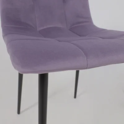 Стул AV 406-N, сливовый бархат Confetti plum/черный_13