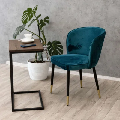 Стол журнальный HAWK DD, дуб мореный/черный_2