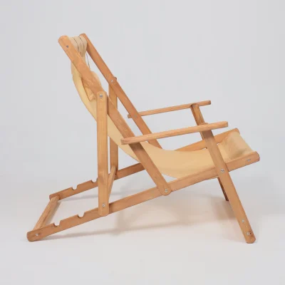 Кресло-шезлонг с подлокотниками DYATEL сиденье из ткани сосна (цвет дуб)_6