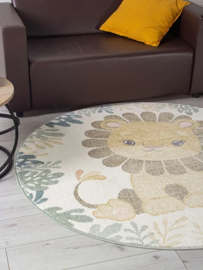 Ковер IZUMRUD F261 - LIGHT CREAM - Круг 1.6 на 1.6_5