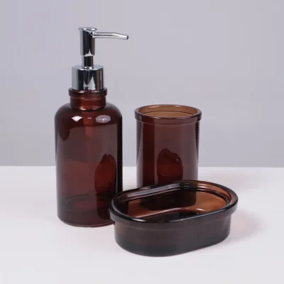 Дозатор декоративный SOLARA, янтарный_4