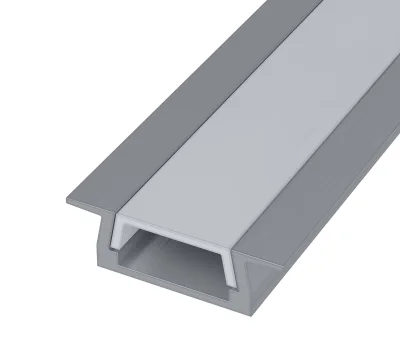 Встраиваемый профиль с рассеивателем ST-Luce Алюминий анодированный Светодиодные ленты фотография