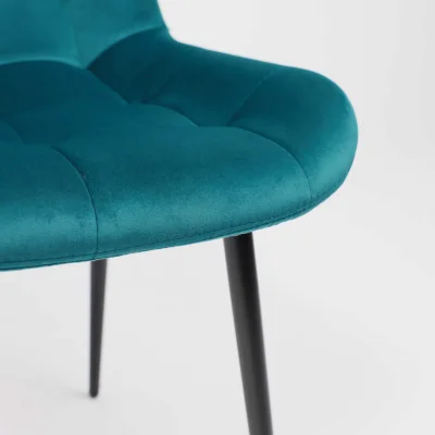 Стул AV 405, темно-бирюзовый бархат Н-56/черный_5