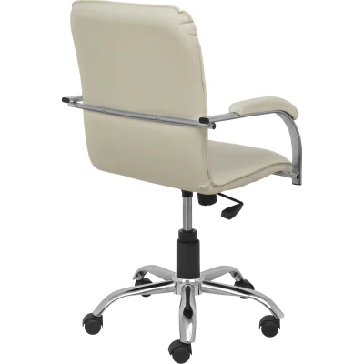 Кресло SAMBA AKS-2 Pegasso крем, мягкие подлокотники_4