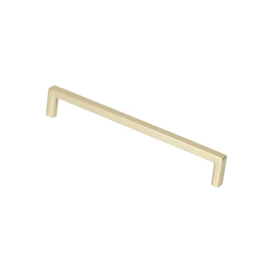 Ручка меб. скоба мет. SKYLINE 192 брашированное золото (1 компл = 2 шт) AKS фотография