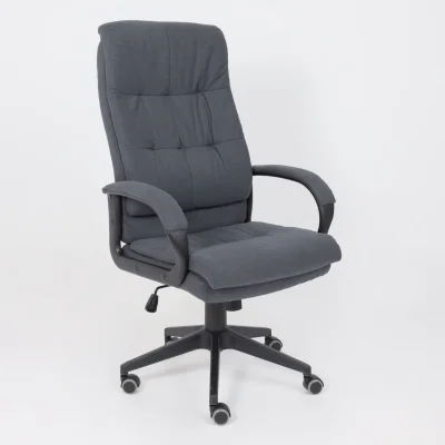 Кресло поворотное BUNNY, ткань, темно-серый_4