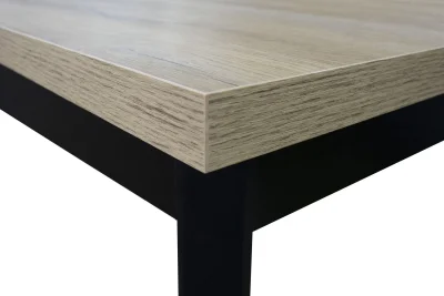 Стол MAX 5 P, 1200(1500)*800*780, дуб грендсон/чёрный_3