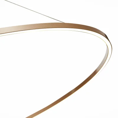 Светильник подвесной ST-Luce Золотистый/Белый LED 1*72W 4000K Подвесные светильники_5