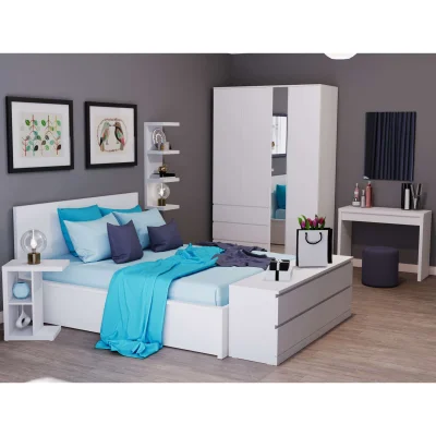 Стол косметический ЭНКЕЛЬ 100,  100х77х40см, белый_11