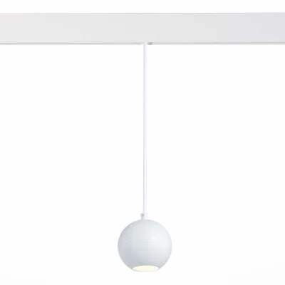 Магнитный трековый светильник подвесной Белый LED 1*12W 4000K 750Lm Ra>80 36° IP20 D100 SKYLINE 48_3