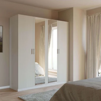 Шкаф для одежды МАРСЕЛЬ 580/МР-06 L-3 (белый премиум)_6