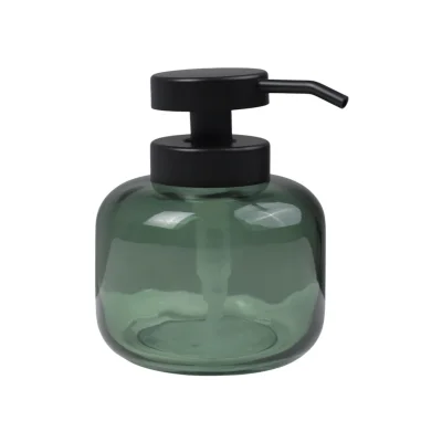 Дозатор декоративный AURA, темно-зеленый фотография