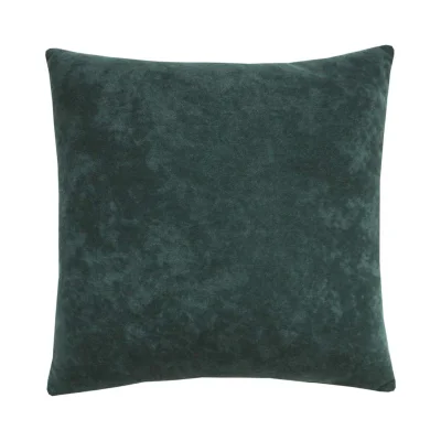 Подушка декоративная МАТЕХ VELOURS 48*48*10. Цвет темно-зеленый, арт. 64-794 фотография