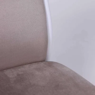 Стул DENVER, темно-бежевый велюр HLR-09/белый_8