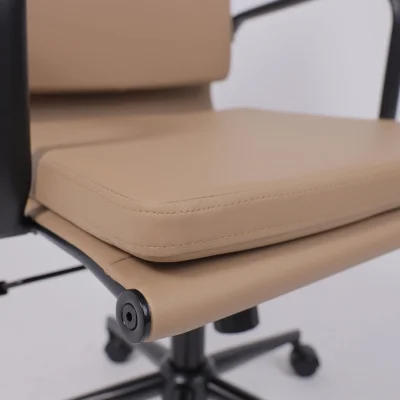 Кресло рабочее INDIGO, кофейный/черный_17